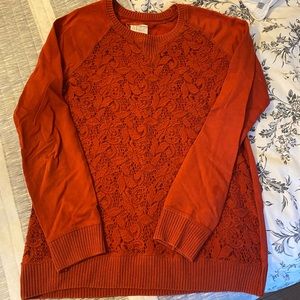 Zara medium orange sweater